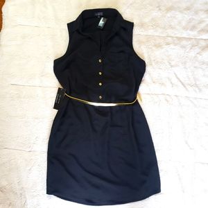 The Limited women's LBD black sleeveless dress medium NWT